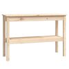 vidaXL Konsolbord 110x40x75 cm massiv furu