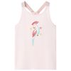 vidaXL Barnlinne mjuk rosa 116
