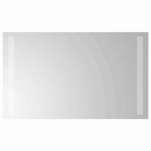 vidaXL LED Badrumsspegel med spegel Transparent 60 x 30 cm h&auml;rdat glas