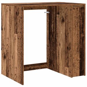 vidaXL Tv&auml;ttmaskinskabinet Gammalt tr&auml; 87 x 60 x 89 cm Konstruerat tr&auml;