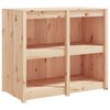 vidaXL K&ouml;kssk&aring;p f&ouml;r utomhusbruk MEPPEL 106x55x92 cm massiv furu