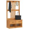 vidaXL Halltr&auml;d SANDNES 87x40x159,5cm massiv tr&auml;furu