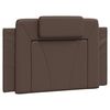 vidaXL Bed Frame "Viana" without Mattress Brown 90x200 cm Faux Leather