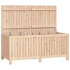 vidaXL Dynbox 134x68x64 cm massiv furu