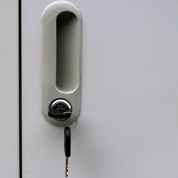 vidaXL Sk&aring;p f&ouml;r Locker Gr&aring; 45 x 90 x 180 cm