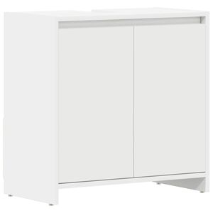 vidaXL Badrumssk&aring;p vit 60x33x60 cm konstruerat tr&auml;