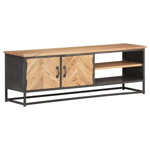 vidaXL TV-b&auml;nk 120x30x40 cm massivt akaciatr&auml;