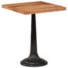 vidaXL Caf&eacute;bord 60x60x76 cm massivt akaciatr&auml;