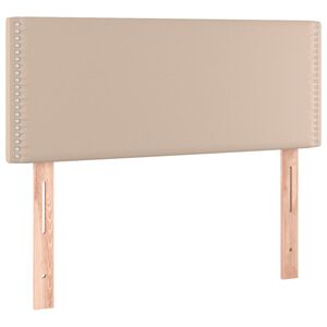 vidaXL S&auml;nggavel cappuccino 80x5x78/88 cm konstl&auml;der