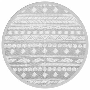 vidaXL Utomhusmatta ARAKIL gr&aring; &Oslash;120 cm PP