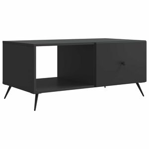 vidaXL Kaffeebord Svart 90 x 50 x 40 cm Konstruerat tr&auml;