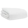 vidaXL Täckeset med kudde 3 pcs Vit Dunfjäder