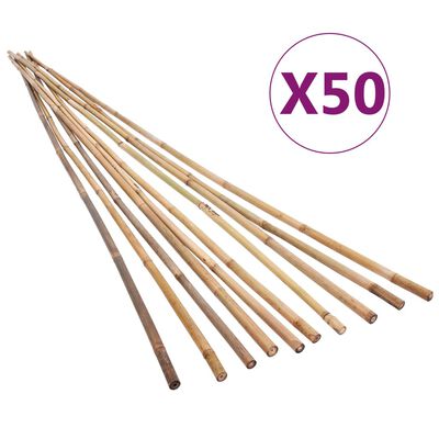 vidaXL Bambupinnar 50 st 150 cm
