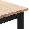vidaXL Kaffeebord Naturf&auml;rg 60 x 30 x 36 cm Massiv furu