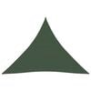 vidaXL Solsegel 160 g/m&sup2; m&ouml;rkgr&ouml;n 5x5x5 m HDPE