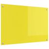 vidaXL K&ouml;ksskydd Gul 90 x 60 cm h&auml;rdat glas