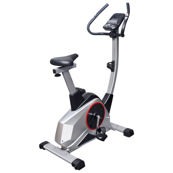 vidaXL Programmerbar motionscykel roterande massa 10 kg Smartphone App