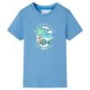 vidaXL T-shirt f&ouml;r barn mellanbl&aring; 116