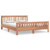 vidaXL S&auml;ngram massiv teak 160x200 cm