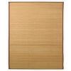 vidaXL Bambumatta 160x230 cm brun