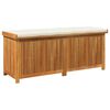 vidaXL Kuddl&aring;da utomhus 150x50x60,5 cm massivt tr&auml; akacia
