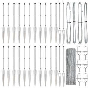 vidaXL St&auml;ngselstolpe Silver