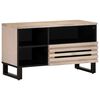 vidaXL Tv-b&auml;nk 80x34x46 cm massivt mangotr&auml;