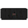 vidaXL Soffbord svart 100x50x41 cm massiv furu