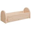 vidaXL Kaninmatare 28x10x10 cm massivt grantr&auml;