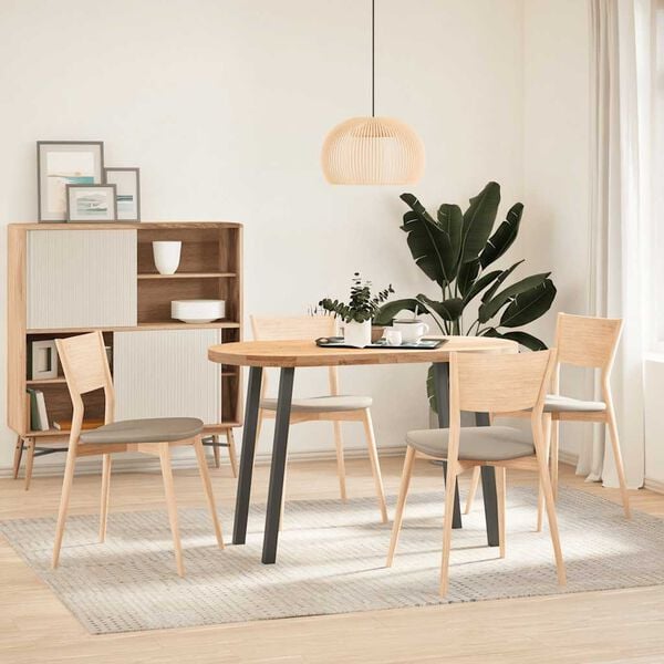 vidaXL Konsolbordsben 4 st antracit 72 cm stål