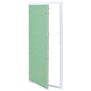vidaXL &Aring;tkomstpanel Gr&ouml;n och Silver 45 x 85 cm Aluminium och gips