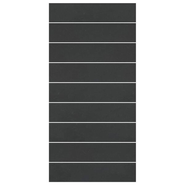 vidaXL Bottenmatta f&ouml;r pool Svart 999 x 500 x 0,1 cm Syntetiskt tyg