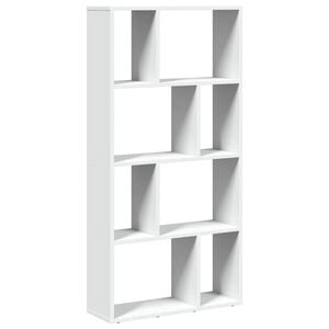 vidaXL Bokhylla vit 60x20x120,5 cm konstruerat tr&auml;