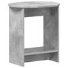 vidaXL Sidobord BetongGr&aring; 50 x 39,5 x 55 cm Konstruerat tr&auml;