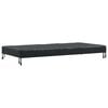 vidaXL Bordskydd Enf&auml;rgad Svart 182 x 92 x 15 cm tyg
