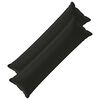 vidaXL Kudde med kudde HOUTEN 2 st Svart Polyester