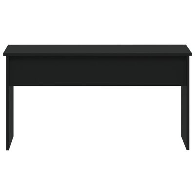 vidaXL Soffbord svart 102x50,5x52,5 cm konstruerat trä