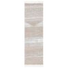 vidaXL Matta beige 80x300 cm bomull