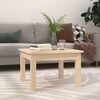 vidaXL Soffbord 45x45x30 cm massiv furu