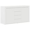 vidaXL Sideboard Vit 120 x 36 x 69 cm Konstruerat tr&auml;