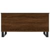 vidaXL Soffbord brun ek 90x44,5x45 cm konstruerat trä