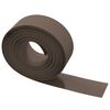 vidaXL Rabattkant brun 10 m 20 cm polyeten