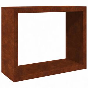 vidaXL Vedst&auml;ll 100x40x80 cm v&auml;derbest&auml;ndigt st&aring;l