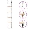 vidaXL Kl&auml;tterstege med 5 stegpinnar 210 cm massiv furu