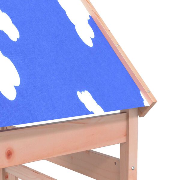 vidaXL Lekstapel Brun 52,5 x 85 x 265 cm Massiv Douglas-tr&auml;