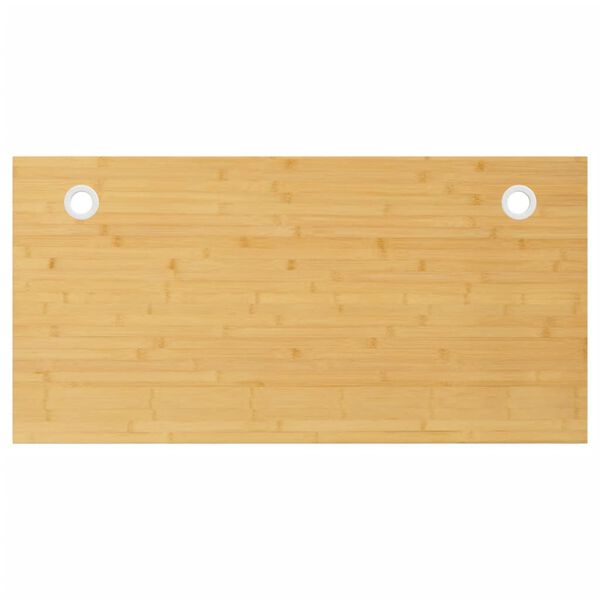 vidaXL Bordsskiva 80x40x2,5 cm bambu