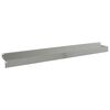 vidaXL Kant f&ouml;r gr&auml;smatta 30 pcs 100 x 10 x 8 cm St&aring;l Silver