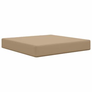 vidaXL Utomhus Soffa Kudde Taupe 60 x 60 x 8 cm Polyester