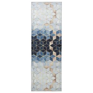 vidaXL Mattl&ouml;pare LESAKA Silver 80 x 100 cm Diamantvelour