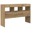 vidaXL Sk&auml;nk artisan ek 105x30x70 cm konstruerat tr&auml;